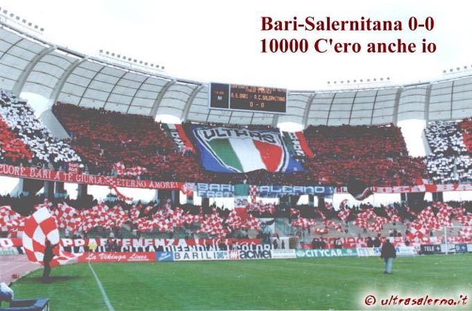 Bari-Salerno 98-99 fratelli d'Italia