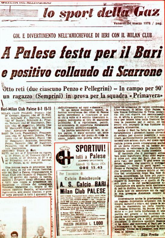 Bari-Palese 1978