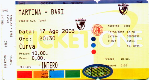 Martina-Bari Coppa Italia