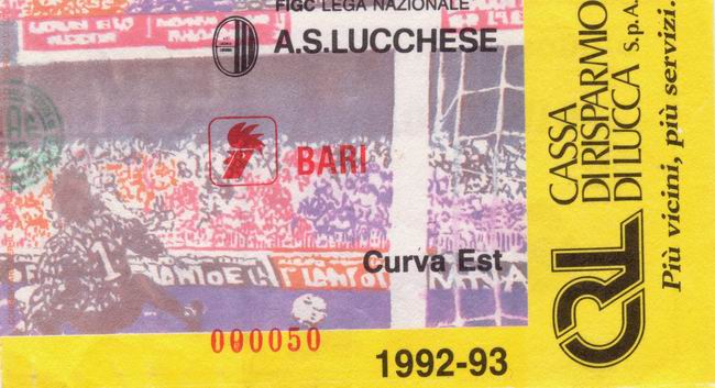Lucchese-Bari 92-93