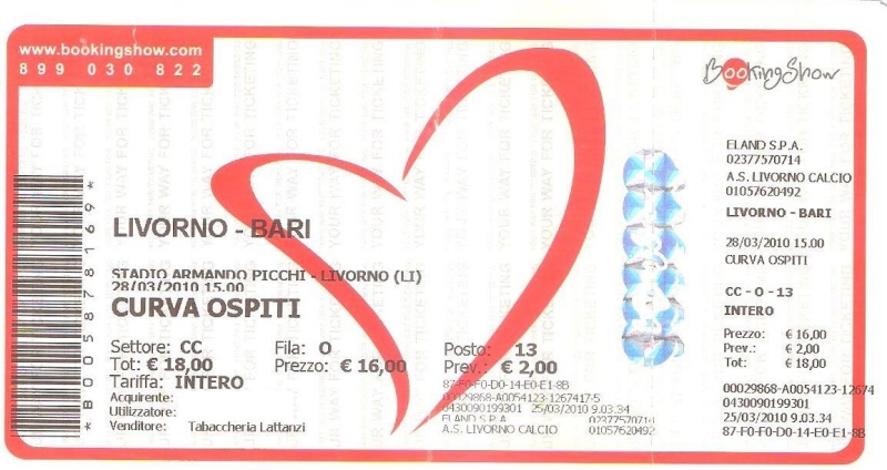 Livorno-Bari 2009-2010