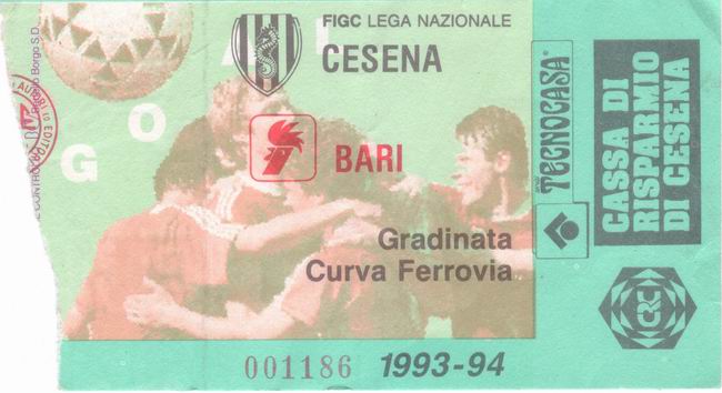 Cesena-Bari 93-94