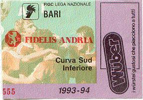 Bari-Andria 1993-1994