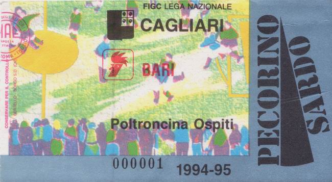 Cagliari-Bari 94-95