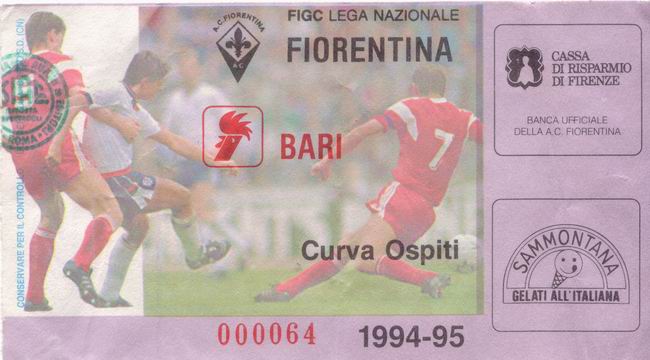 Fiorentina-Bari 94-95