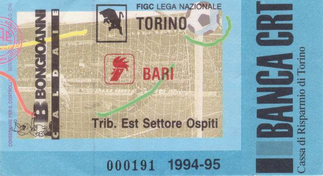 Torino-Bari 94-95