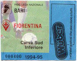 Bari-Fiorentina 1994-1995