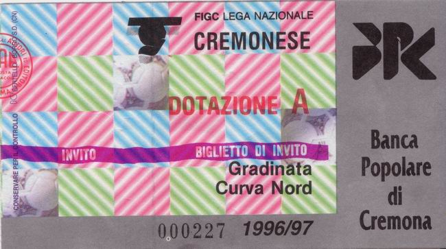 Cremonese-Bari 96-97