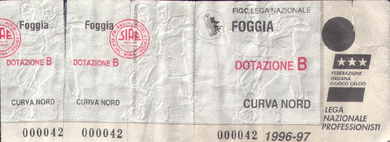 Foggia-Bari 1996-1997