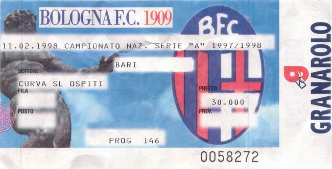 Bologna-Bari 97-98