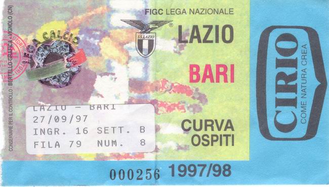 Lazio-Bari 97-98