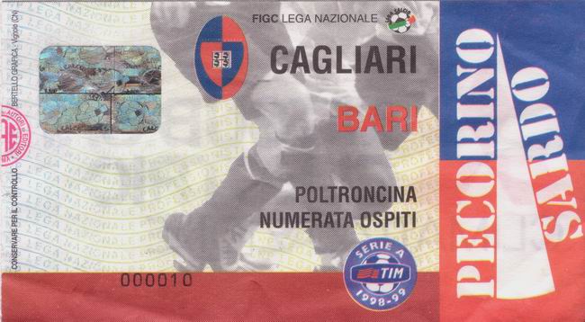 Cagliari-Bari 98-99