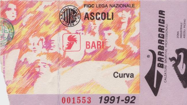 Ascoli-Bari 91-92