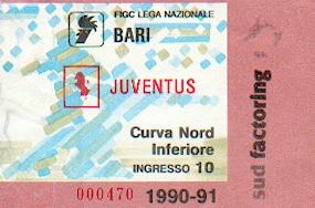 Bari-Juventus 90-91