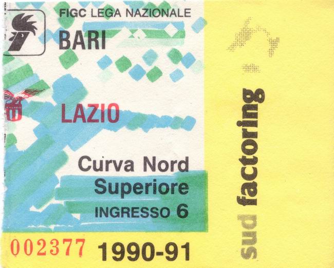 Bari-Lazio 1990/91