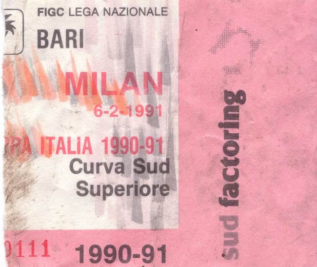 Bari-Milan 1990/91