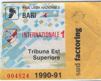 Bari-Inter 90-91