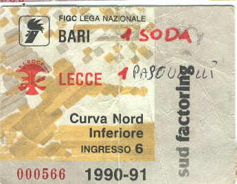 Bari-Lecce 90-91