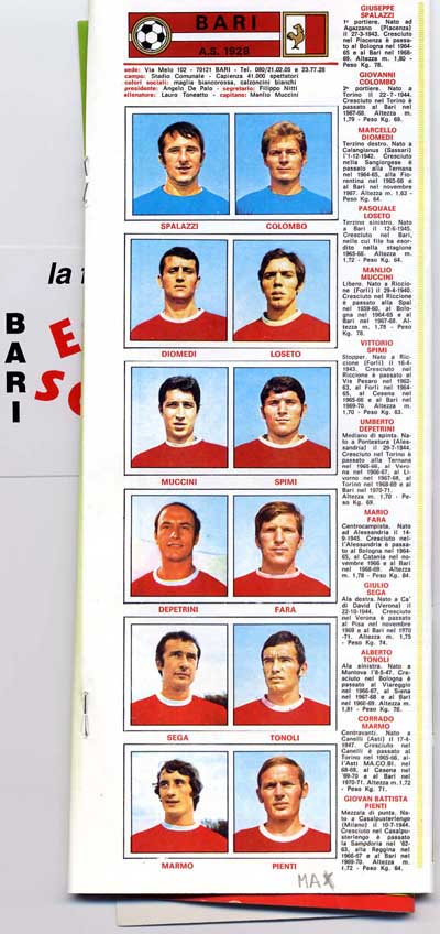 Bari 1970-71