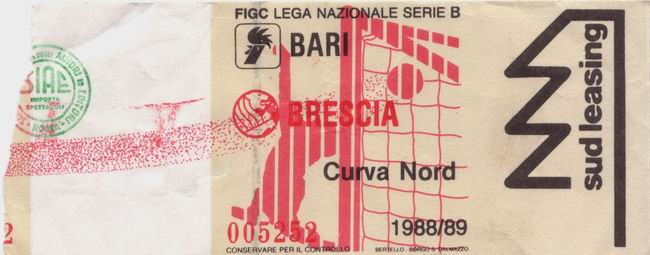 Bari-Brescia 88-89