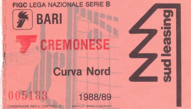 Bari-Cremonese 88-89