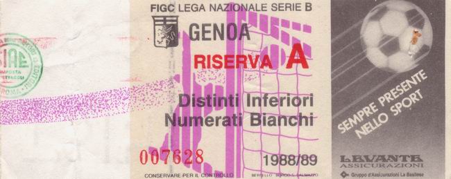 Genoa-Bari 88-89