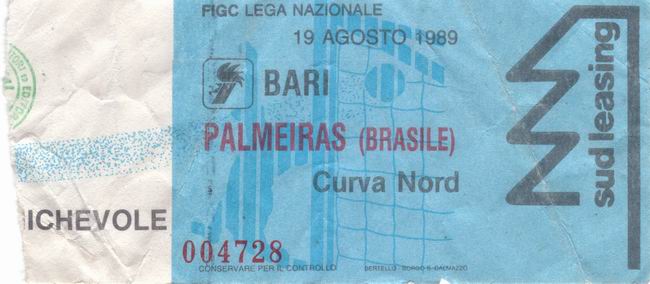 Bari-Palmeiras 89-90
