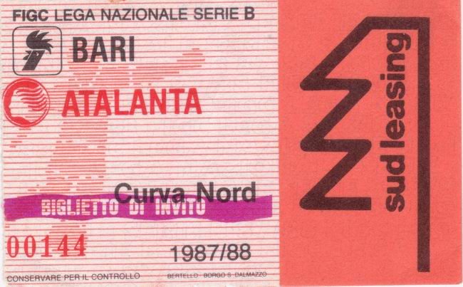 Bari-Atalanta 87-88