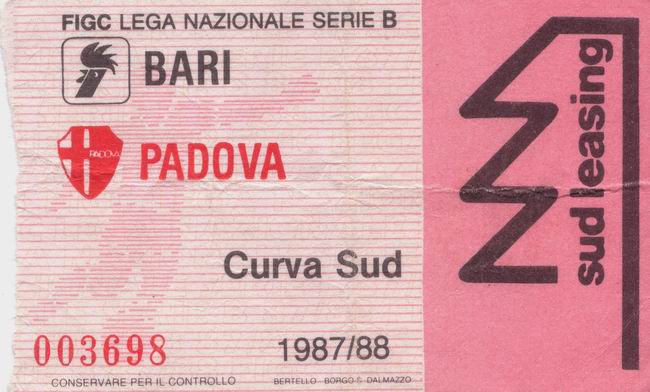 Bari-Padova 87-88