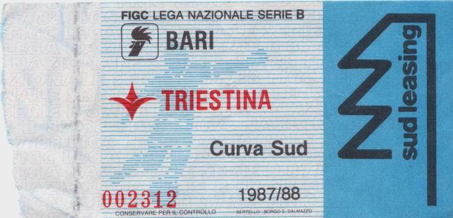 Bari-Triestina 87-88
