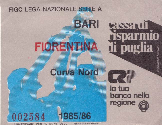 Bari-Fiorentina 85-86