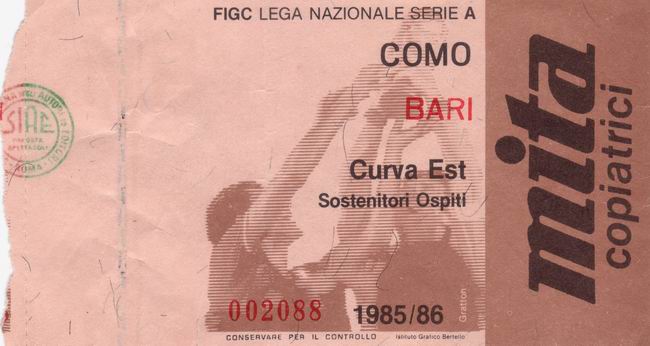 Como-Bari 85-86