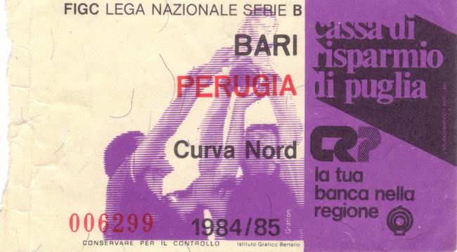 Bari-Perugia 84-85