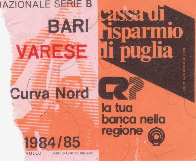Bari-Varese 84-85