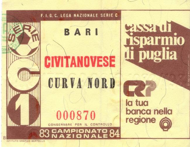 Bari-Civitanovese 83-84