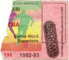 Bari-Pisa 1992-1993