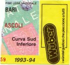 Bari-Ascoli 1993-1994