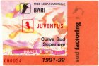 Bari-Juventus 1991-1992