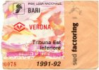 Bari-Verona 1991-1992