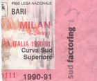 Bari-Milan 1990/91