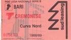 Bari-Cremonese 88-89