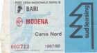 Bari-Modena 87-88