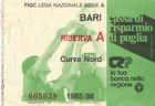 Bari - Riserva A 1985/86