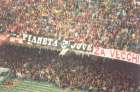 Bari-Fiorentina 91-92, striscione "Pianeta Juve"